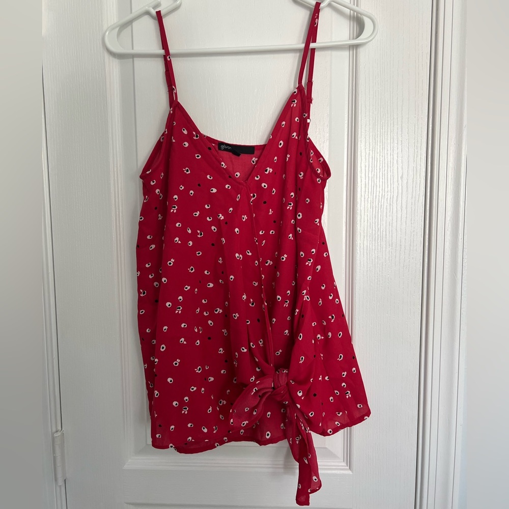 Red Tie Tank